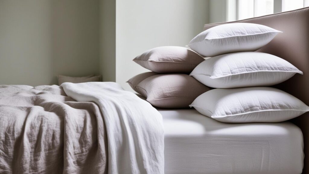 A cozy minimalistic bedroom with a focus on a firm mattress