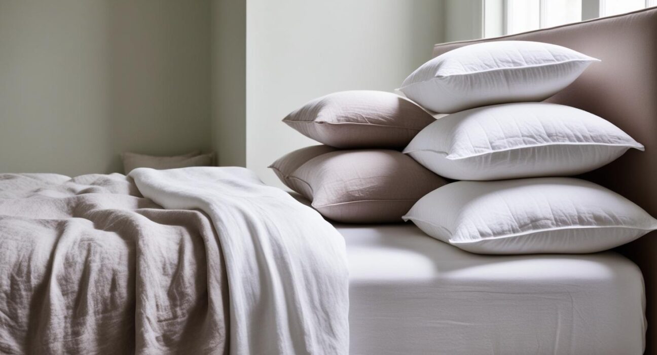 A cozy minimalistic bedroom with a focus on a firm mattress