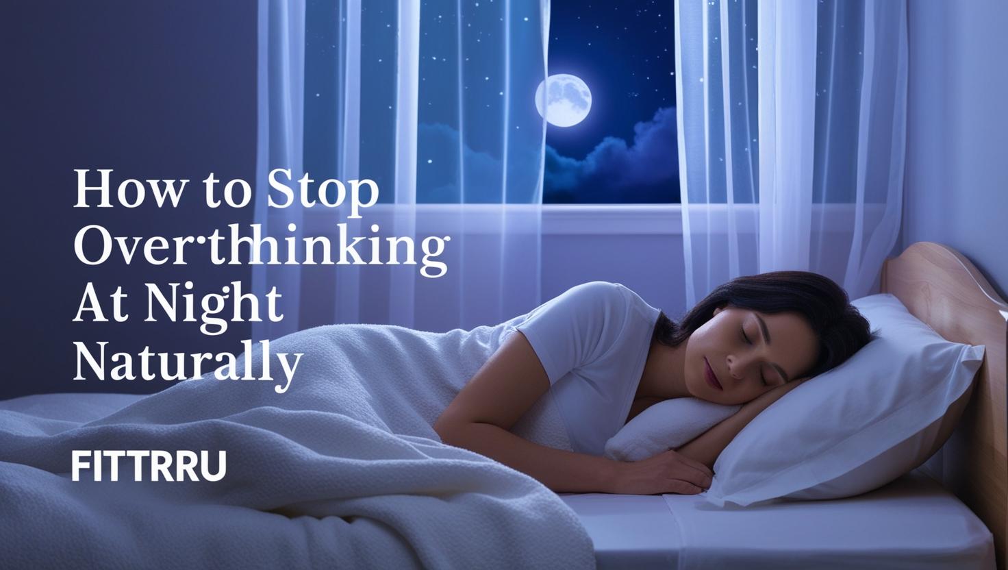 How to Stop Overthinking at Night Naturally