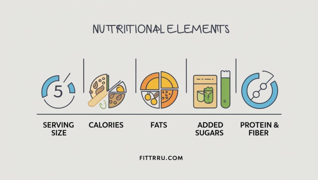 Serving Size Calories Fats Added Sugars Protein & Fiber