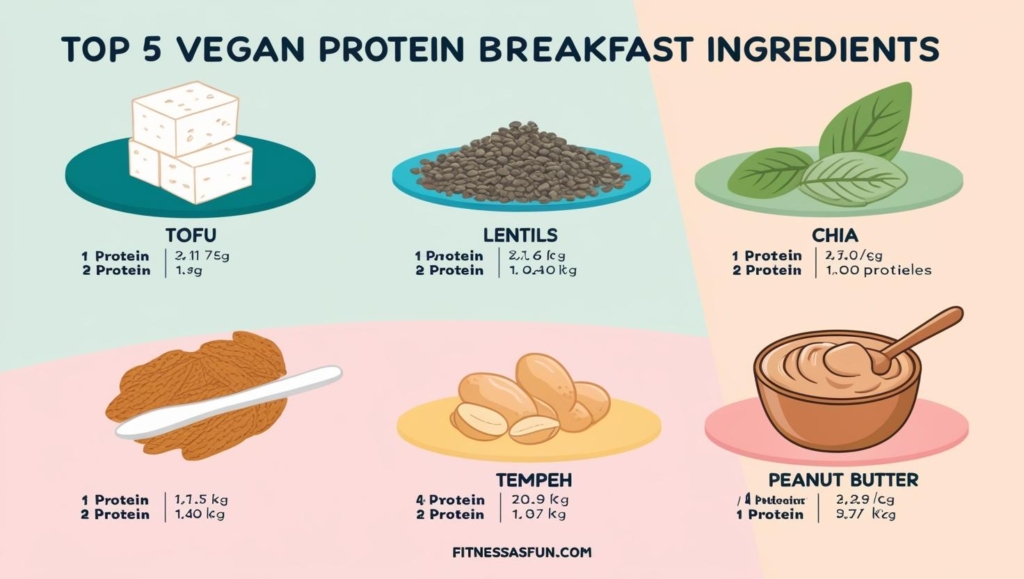 Top 5 Vegan Protein Breakfast Ingredients