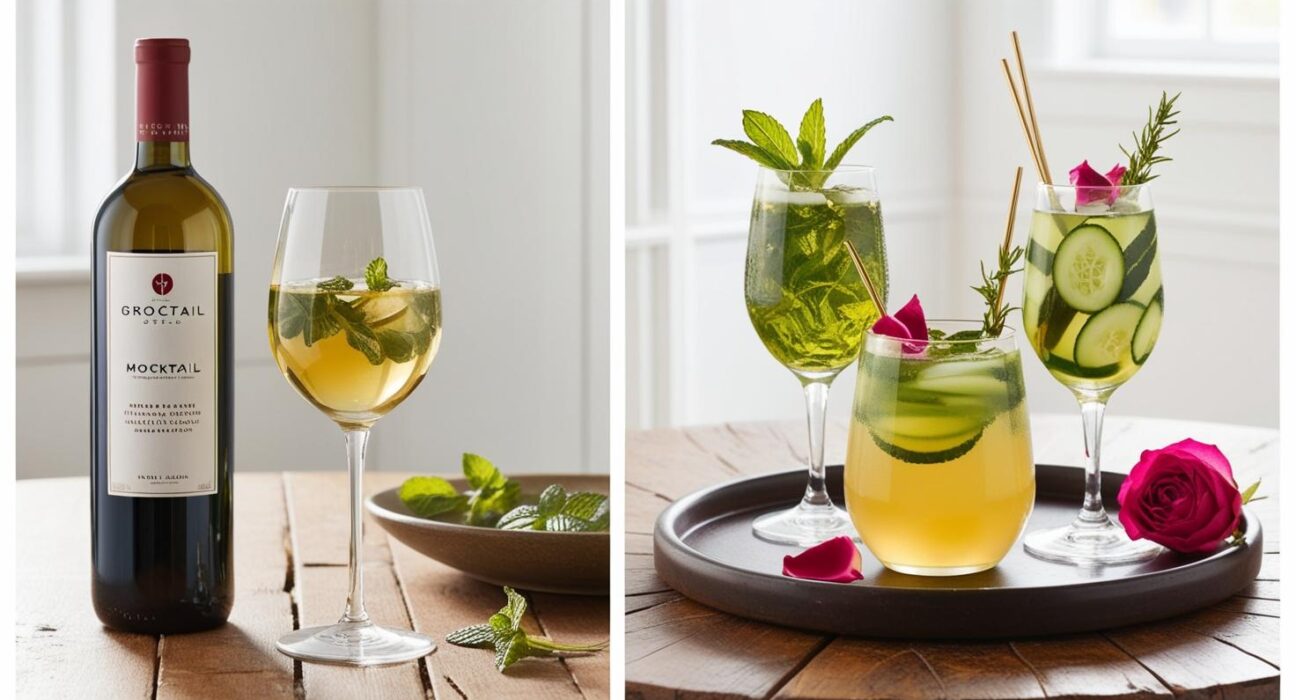 non alcoholic wine herbal tea