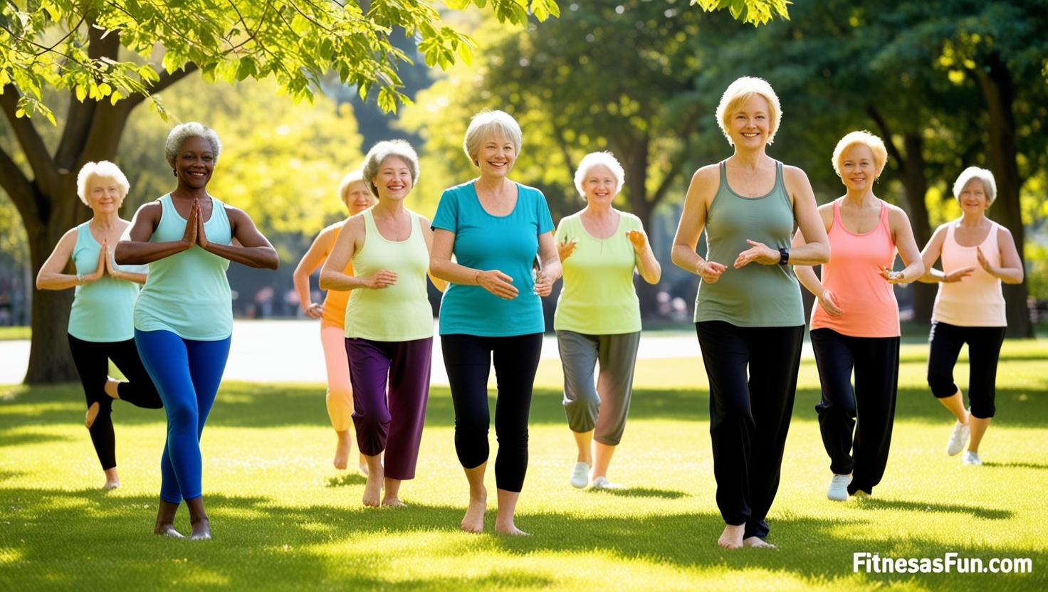 performing low impact exercises like yoga brisk walking