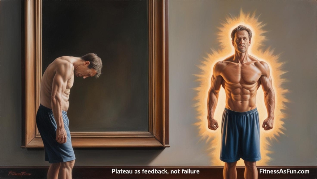 stronger posture brighter lighting The real version looks tired