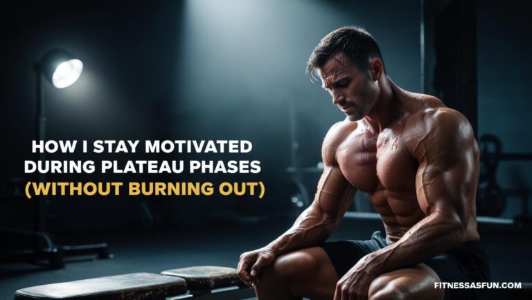 How I Stay Motivated During Plateau Phases (Without Burning Out)