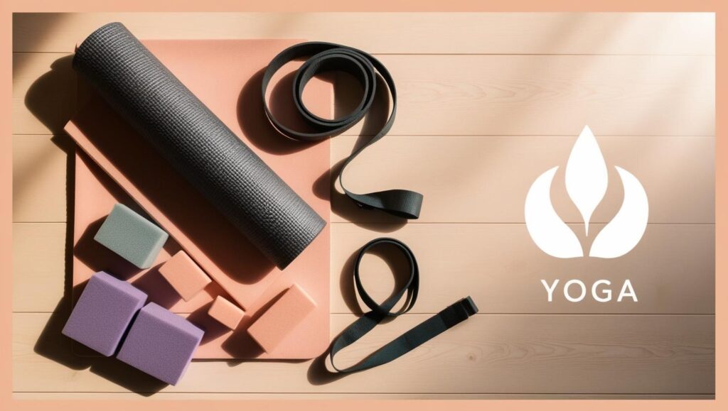 yoga props like blocks