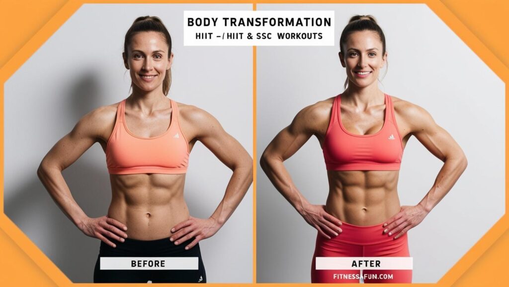 3 Weeks Mixing HIIT + SSC