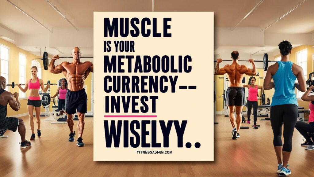 Muscle is your metabolic currency—invest wisely