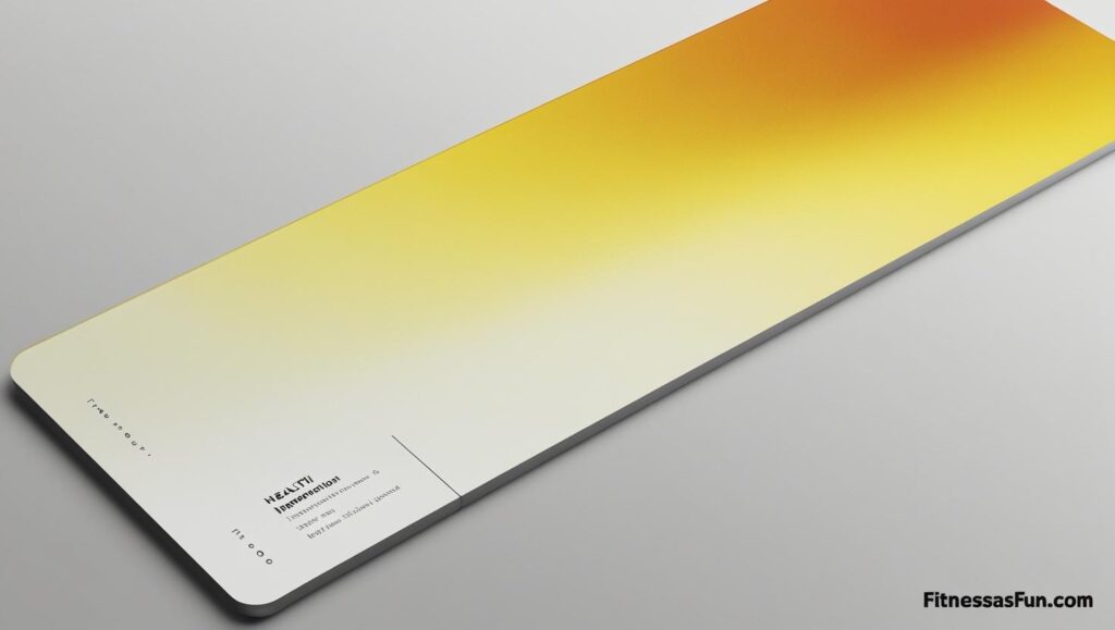 color scale from dark to pale yellow to clear labeled for health interpretation